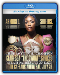 Claressa Shields vs. Lani Daniels Blu-ray Claressa Shields vs. Lani Daniels