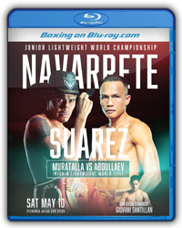 Emanuel Navarrete vs. Charly Suarez Blu-ray Emanuel Navarrete vs. Charly Suarez