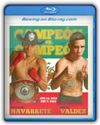 Emanuel Navarrete vs. Oscar Valdez I & II Blu-ray Emanuel Navarrete vs. Oscar Valdez I & II