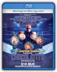 Roman Gonzalez vs. Rober Barrera Blu-ray Roman Gonzalez vs. Rober Barrera